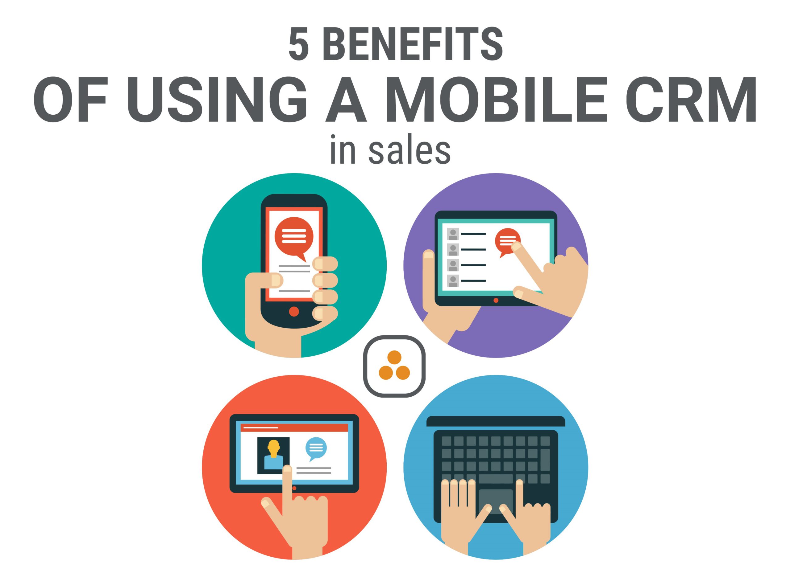 5 Benefits of using a mobile CRM in Sales Forcemanager