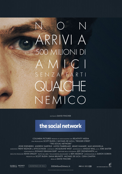 Risultati immagini per the social network locandina